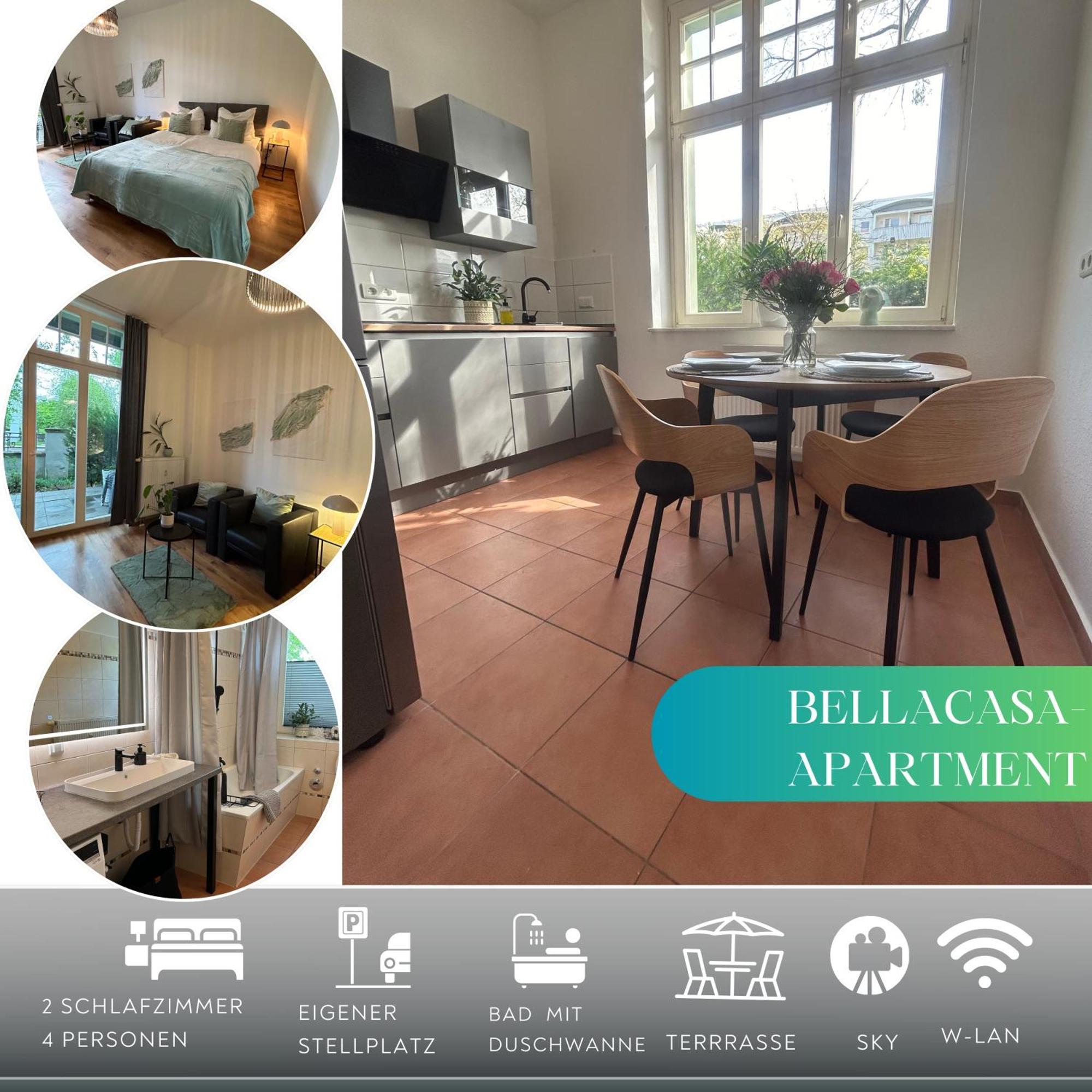 Mintara Komfort Apartment Mit Grill -Terrasse, Sky Und Parkplatz Magdebourg Extérieur photo